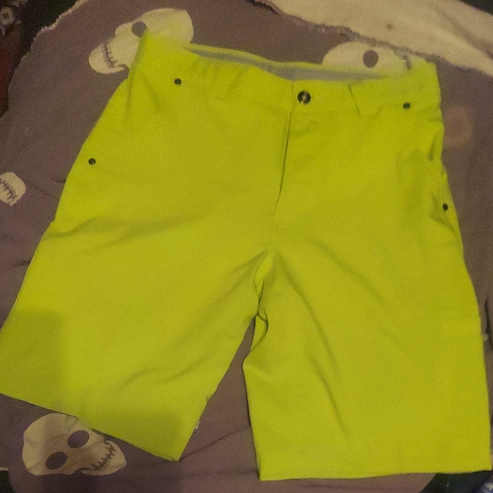 Wild Fun Neon Green Sz 30 Golf Shorts By Ogio